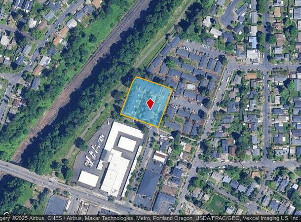 8925 N Newell Ave, Portland, OR Parcel Map