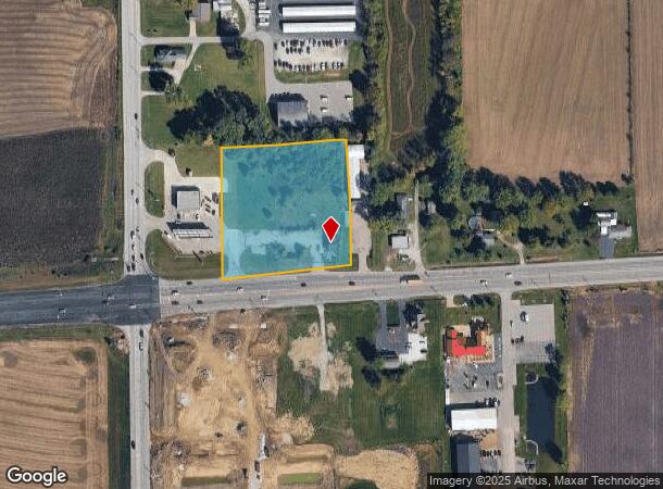  5862 W Us Highway 40, Greenfield, IN Parcel Map