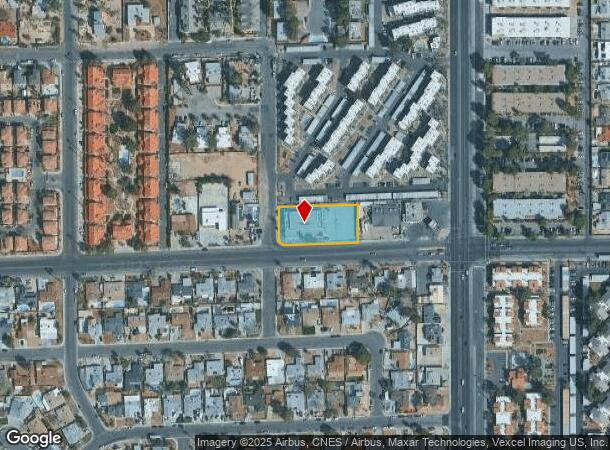 5040 Edna Ave, Las Vegas, NV Parcel Map