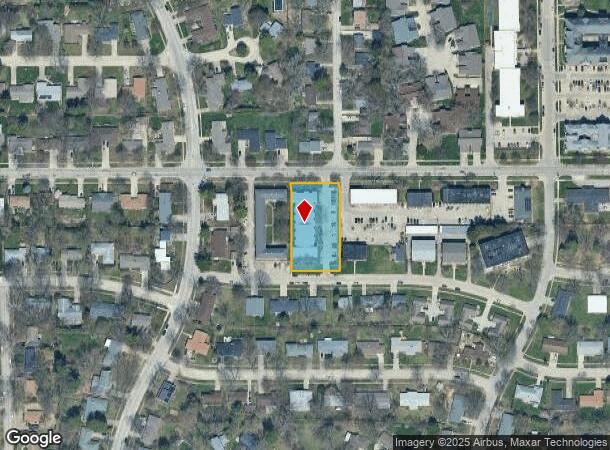  705 E Colorado Ave, Urbana, IL Parcel Map