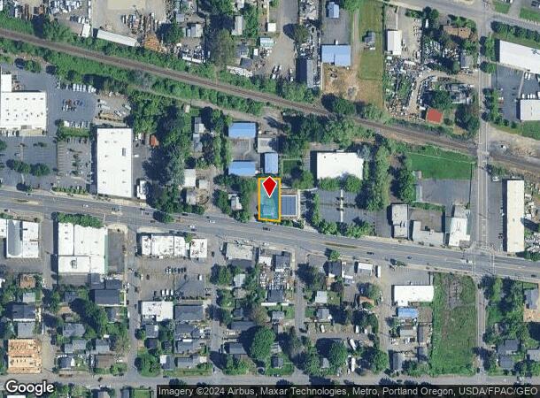  10929 Ne Sandy Blvd, Portland, OR Parcel Map