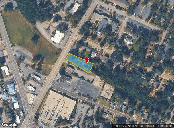  710 E Greenville St, Anderson, SC Parcel Map