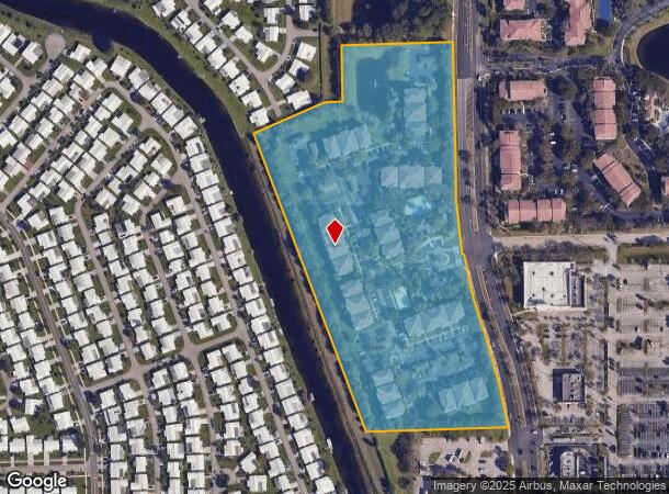 1575 Sw 8Th St, Boynton Beach, FL Parcel Map