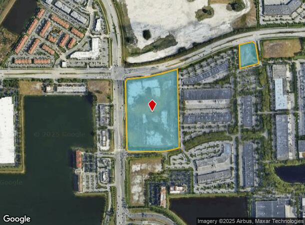 11077 Marks Way, Miramar, FL Parcel Map