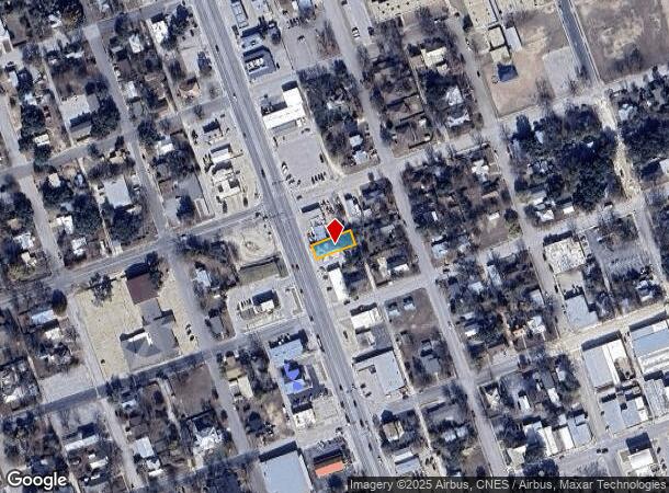  105 S Key Ave, Lampasas, TX Parcel Map