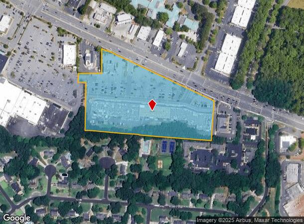  1255 Johnson Ferry Rd, Marietta, GA Parcel Map