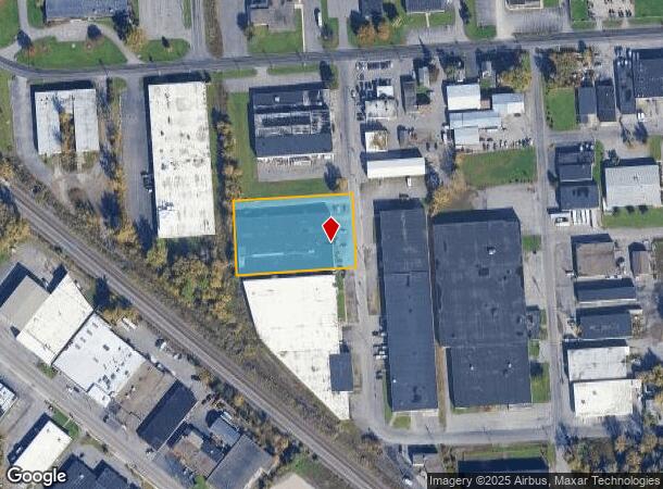 110 Baker St, Syracuse, NY Parcel Map