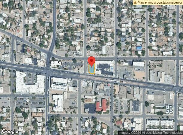  3701 Central Ave Ne, Albuquerque, NM Parcel Map