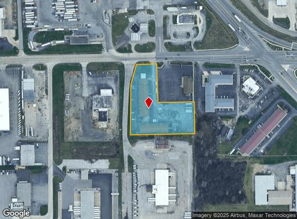  3017 W Coliseum Blvd, Fort Wayne, IN Parcel Map