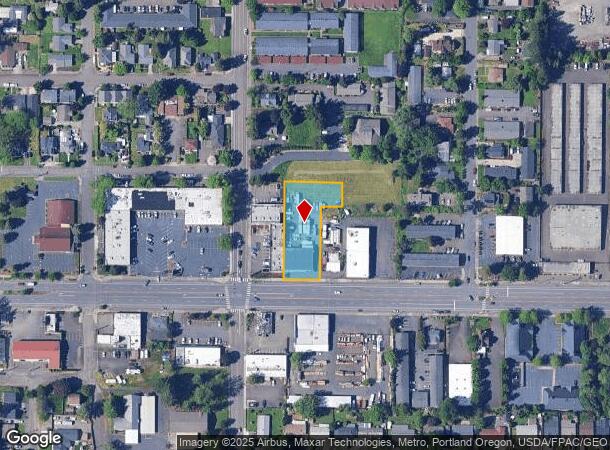 1033 E Powell Blvd, Gresham, OR Parcel Map