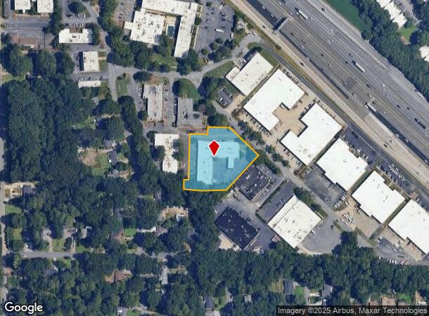  2845 Clearview Pl, Atlanta, GA Parcel Map