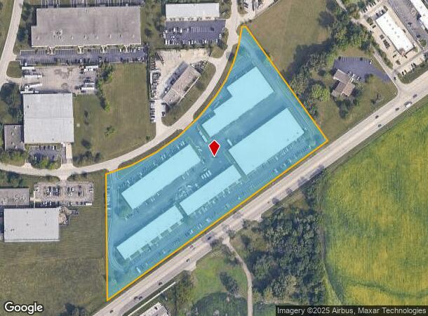  110 Kirkland Cir, Oswego, IL Parcel Map