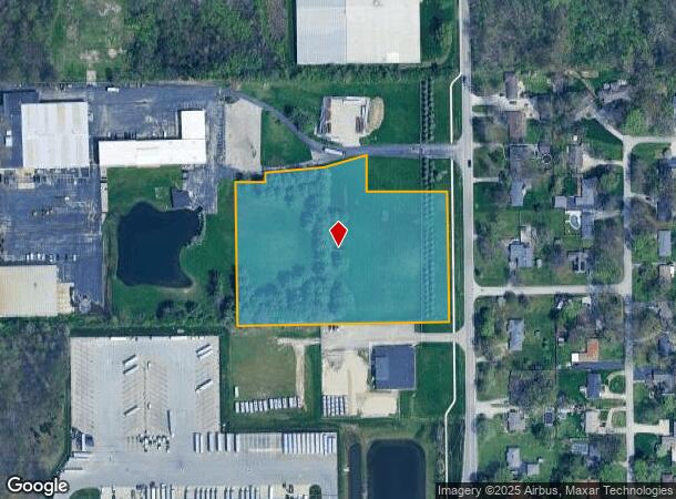 910 S Post Rd, Indianapolis, IN Parcel Map