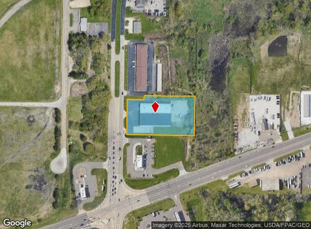  1259 George Washington Blvd, Akron, OH Parcel Map