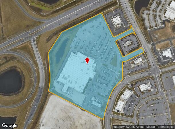  1460 Cornerstone Blvd, Daytona Beach, FL Parcel Map