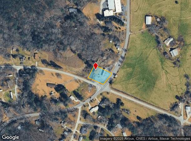 2488 W Currahee St, Toccoa, GA Parcel Map