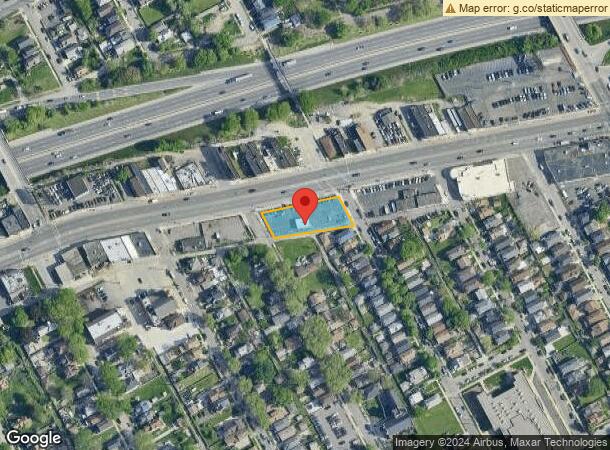  8633 Michigan Ave, Detroit, MI Parcel Map