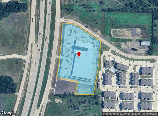 1818 Central Expy, Melissa, TX Parcel Map