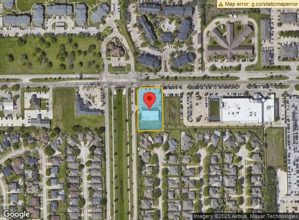  2121 W Baker Rd, Baytown, TX Parcel Map