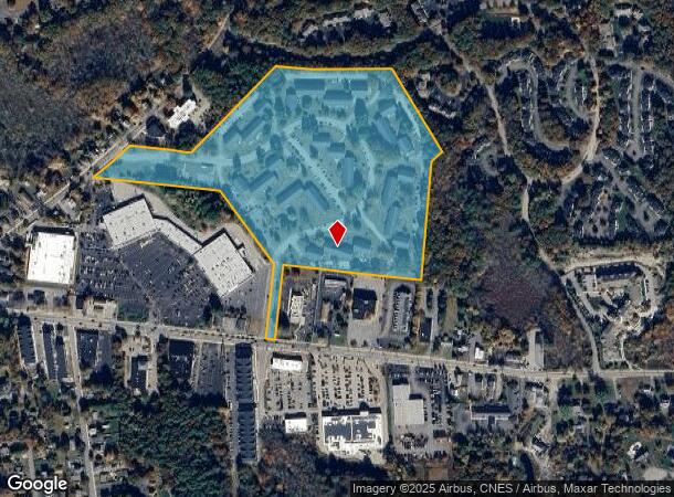 257 Glen Meadow Rd, Franklin, MA Parcel Map