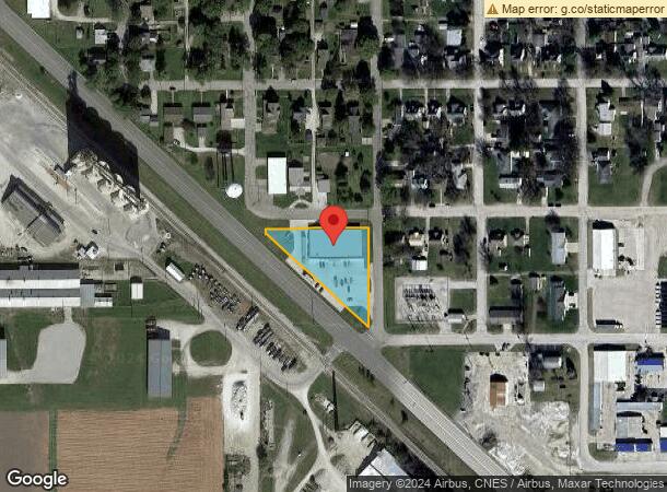  406 S Jackson Ave, Fowler, IN Parcel Map