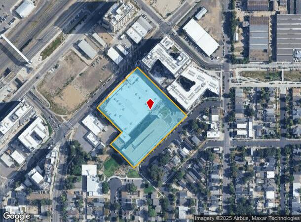 3827 N Lafayette St, Denver, CO Parcel Map