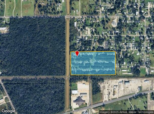 1122 W Verdine St, Sulphur, LA Parcel Map