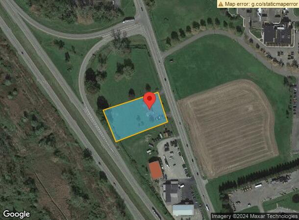  110 Clara Barton St, Dansville, NY Parcel Map