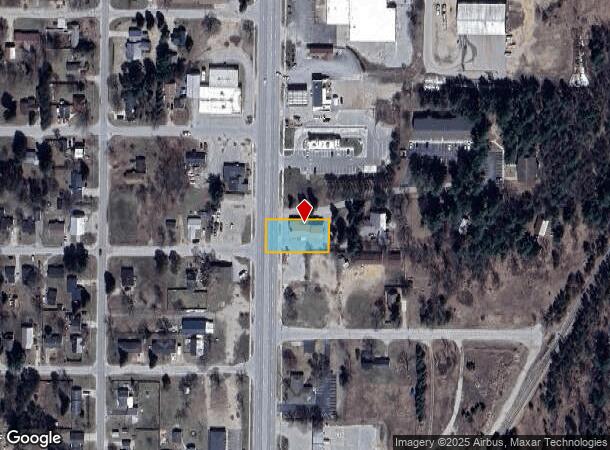  502 N Cedar St, Kalkaska, MI Parcel Map