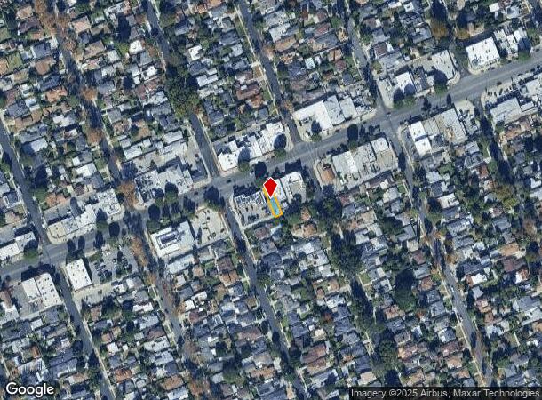  1714 W Magnolia Blvd, Burbank, CA Parcel Map