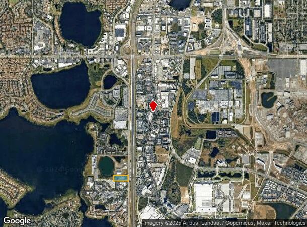  9278 Turkey Lake Rd, Orlando, FL Parcel Map