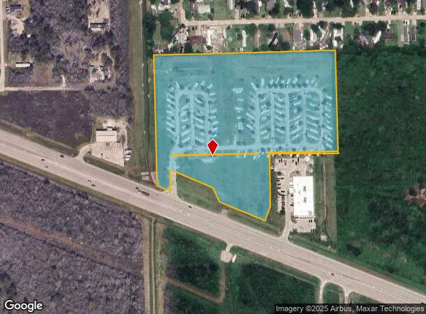 15545 Highway 6 Rd, Rosharon, TX Parcel Map