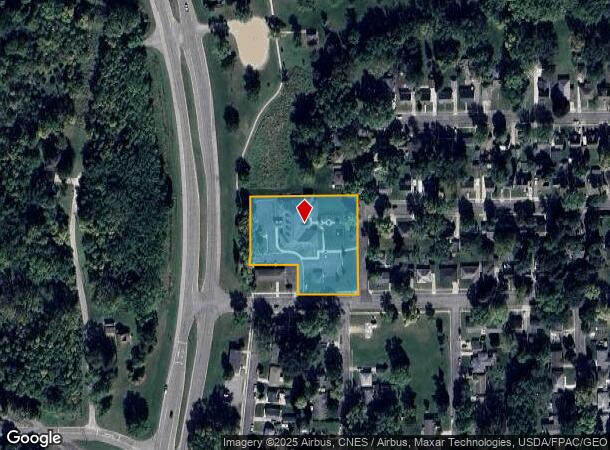1602 W Fountain St, Albert Lea, MN Parcel Map