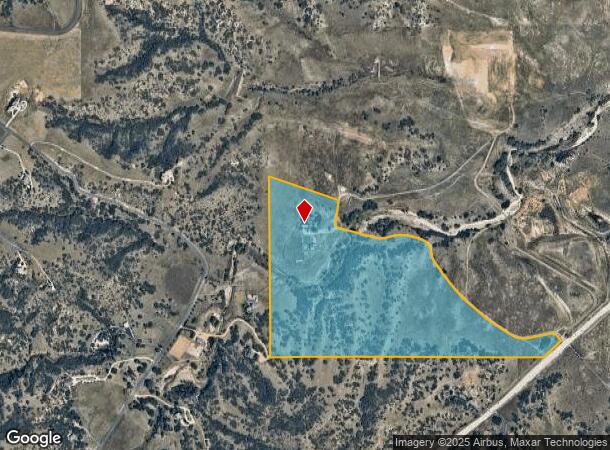  6233 Crowfoot Valley Rd, Parker, CO Parcel Map