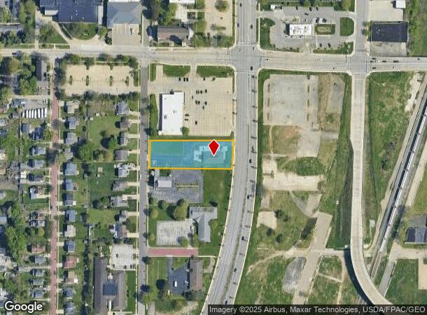  810 S Main St, Akron, OH Parcel Map