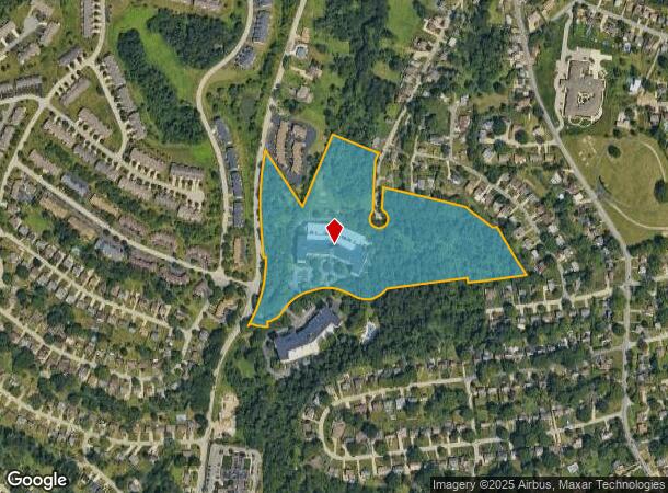  200 White Hampton Ln, Pittsburgh, PA Parcel Map