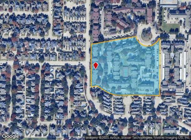 18790 Lloyd Cir, Dallas, TX Parcel Map