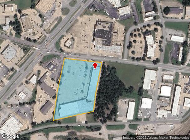  1900 N Grand Ave, Sherman, TX Parcel Map