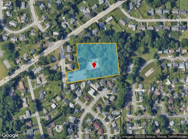  2511 E Parris Dr, Wilmington, DE Parcel Map