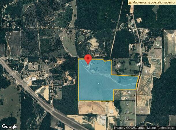  613 Power Dam Rd, Newton, AL Parcel Map