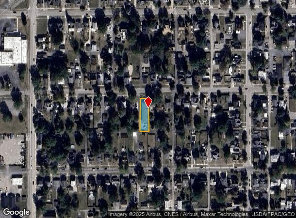 517 W Hardin St, Findlay, OH Parcel Map