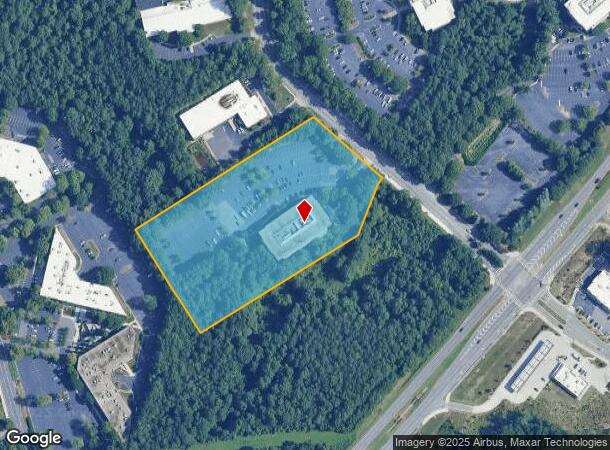 3555 Engineering Dr, Peachtree Corners, GA Parcel Map