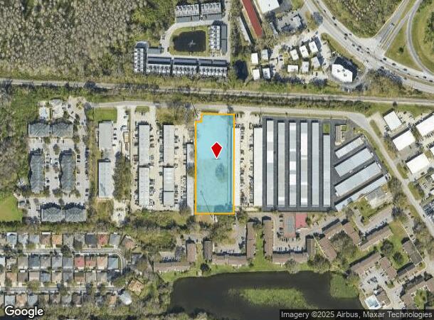 9400 Lazy Ln, Tampa, FL Parcel Map