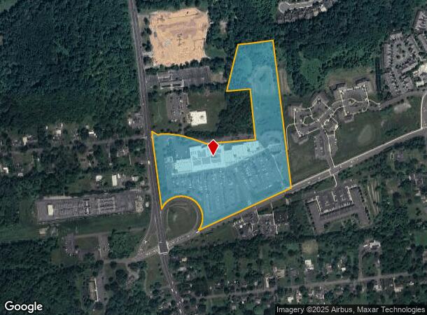 800 Denow Rd, Pennington, NJ Parcel Map