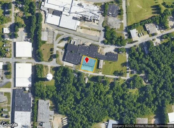  1332 Potts Ave, High Point, NC Parcel Map