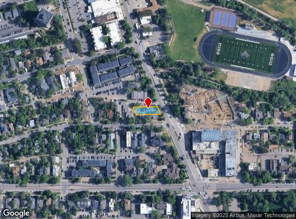 1511 Broadway, Boulder, CO Parcel Map