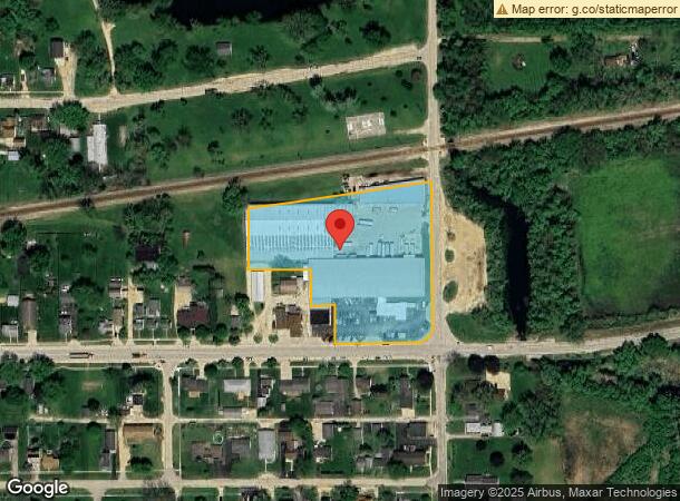  101 W Main St, Kirkland, IL Parcel Map