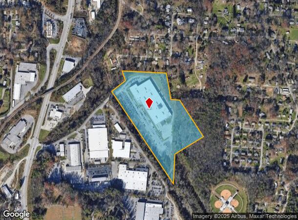  502 Sweeten Creek Industrial Park, Asheville, NC Parcel Map