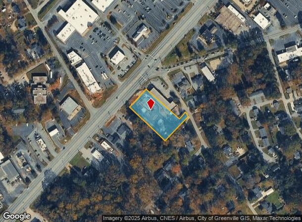 2726 Wade Hampton Blvd, Greenville, SC Parcel Map