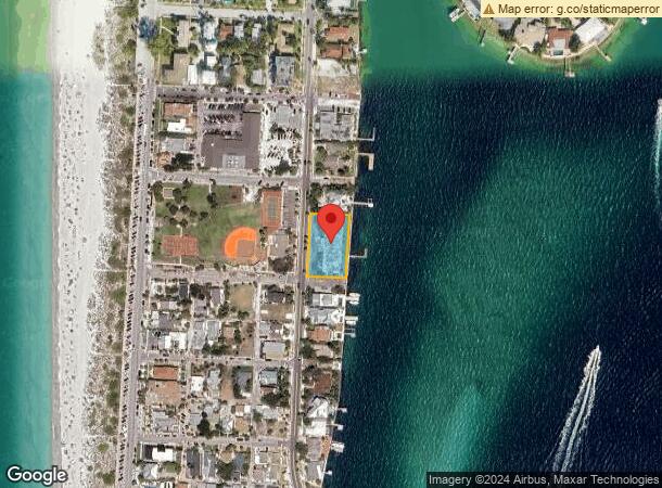  1505 Pass A Grille Way, St Pete Beach, FL Parcel Map